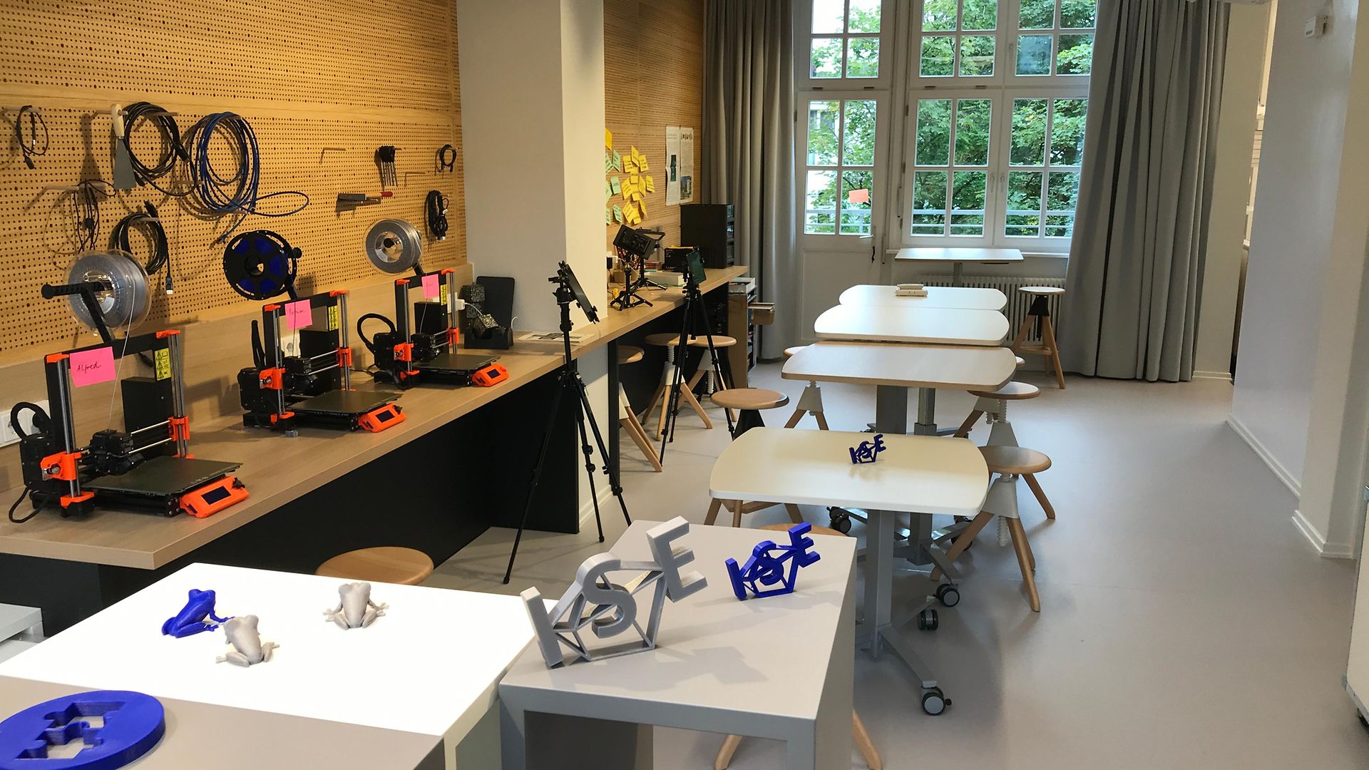 3D Druck und mobile Arbeitsplätze im Werkstattraum