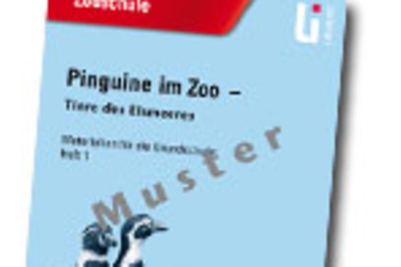 Pinguine im Zoo – Tiere des Eismeeres. Materialien für die Grundschule. Heft 1 - Titelbild
